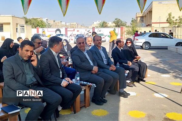 آیین استانی جشن روز شکوفه‌ها در دبستان پسرانه فسایی نژاد ناحیه ۳ شیراز
