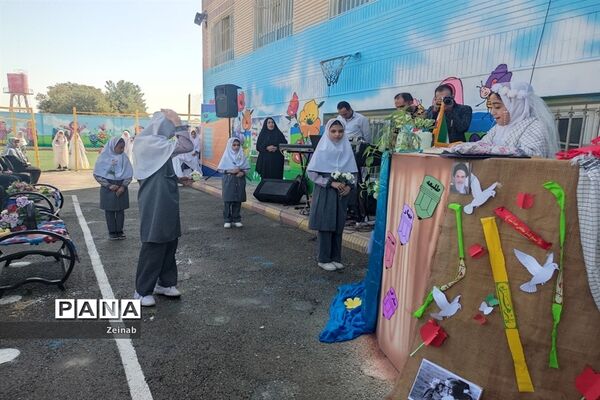 برگزاری جشن شکوفه ها در دبستان کوثرشهر جوادآباد