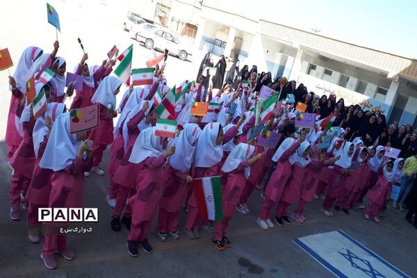 جشن شکوفه‌ها در مدارس شادگان