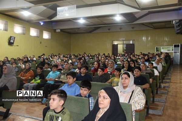 جشن جوانه‌ها ویژه پایه هفتم دبیرستان پسرانه شهید رجایی شهرستان بجنورد