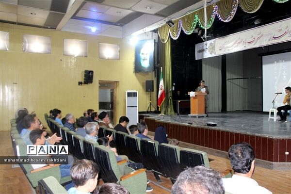 جشن جوانه‌ها ویژه پایه هفتم دبیرستان پسرانه شهید رجایی شهرستان بجنورد
