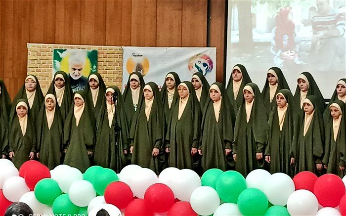 آیین اختتامیه فعالیت‌های تابستانی پایگاه‌های غنی سازی اوقات فراغت استان قزوین /فیلم