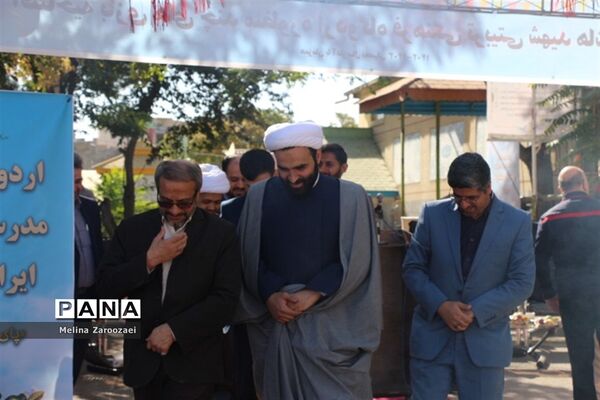 افتتاحیه بازی‌های چندمنظوره اردوگاه شهید هاشمی نژاد مشهد