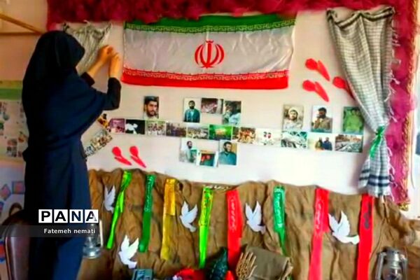 آماده‌سازی فضای مدارس ملارد در هفته دفاع مقدس