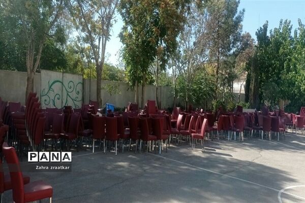 آماده سازی فضای هنرستان فاطمه الزهرا(س) جهت نواختن زنگ بازگشایی مدارس