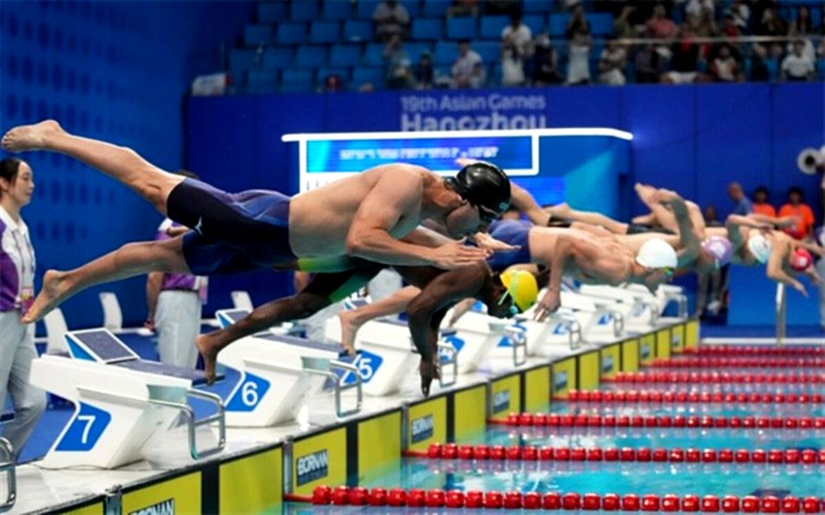 پایان کار شناگران ایران در 50 متر ‌آزاد و ‌کرال پشت