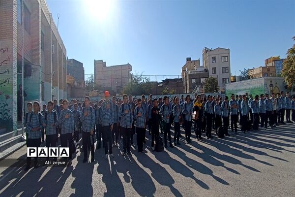 شروع ماه مهر در مدرسه شاهد حضرت مهدی (عج)