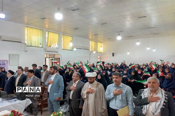 زنگ آغاز سال تحصیلی و هفته دفاع مقدس در مدارس شهرستان بهبهان