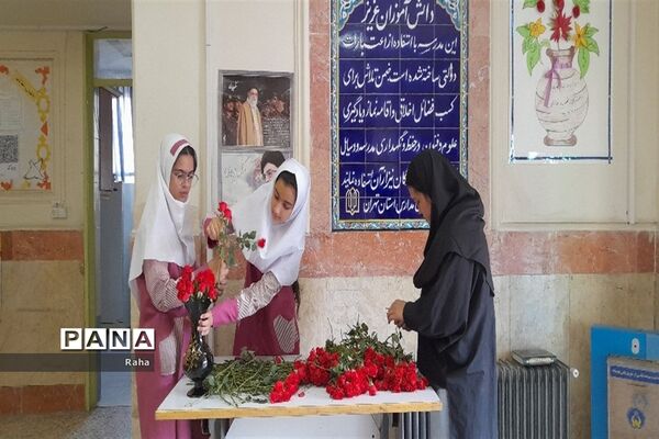 آیین بازگشایی مدارس در آموزشگاه شهید حسینی جوادآباد