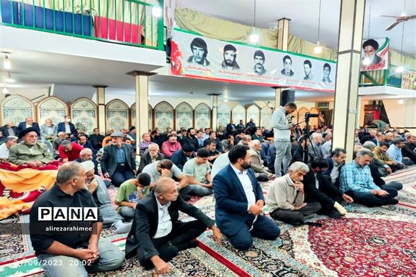 هشتمین یادواره شهدای گرانقدر روستای سله‌بن شهرستان فیروزکوه
