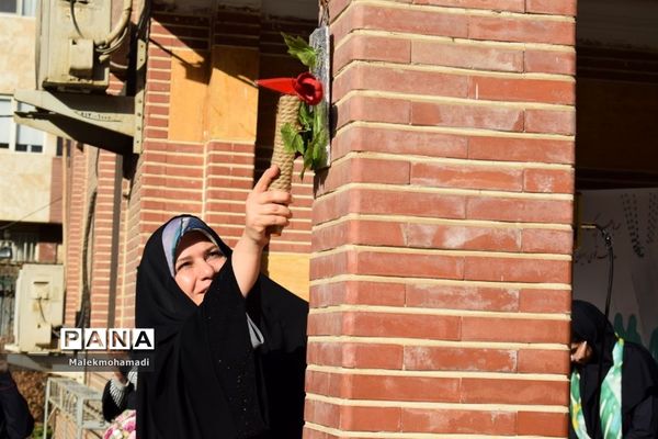 زنگ مهر در دبیرستان دخترانه فرهنگ  ۱۳