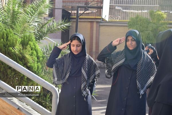 زنگ مهر در دبیرستان دخترانه فرهنگ  ۱۳