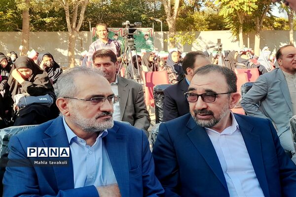 نواختن زنگ بازگشایی مدارس و ایثار و شهادت در هنرستان دخترانه فنی و حرفه‌ای فاطمه الزهرا (س)