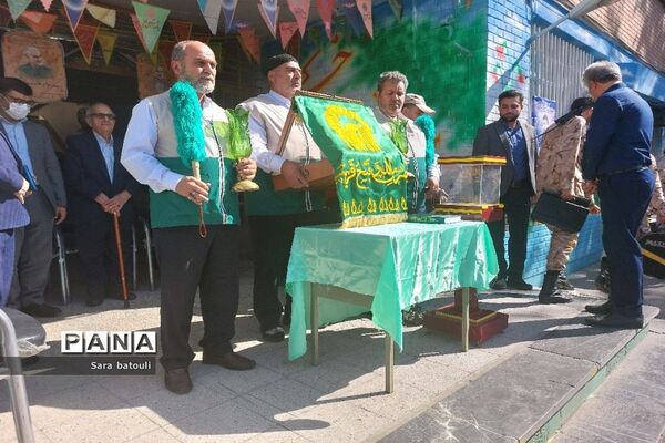جشن بازگشایی مدارس در منطقه ۱۸