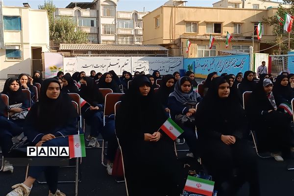 مراسم بازگشایی آغاز سال تحصیلی در مجتمع آموزشی تربیتی دخترانه متقین