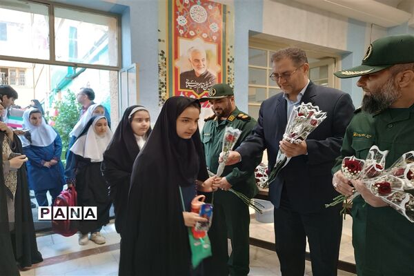 مراسم بازگشایی آغاز سال تحصیلی در مجتمع آموزشی تربیتی دخترانه متقین