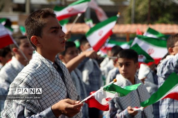 آیین استانی آغاز سال تحصیلی جدید در ناحیه چهار شیراز