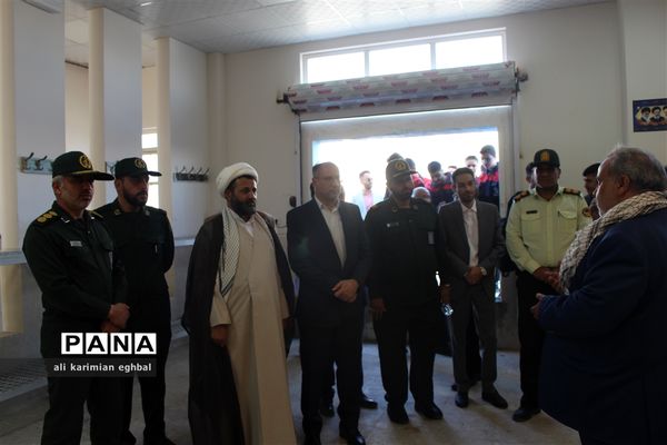 بازدید مسئولان شهرستان گلبهار از هنرستان علم و صنعت سردار سلیمانی