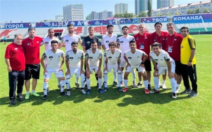 شکست تیم فوتبال ناشنوایان ایران برابر فرانسه