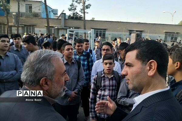 مراسم بازگشایی مدرسه دبیرستان پسرانه ماندگار شهید‌مدرس در ناحیه ۲ شهرری