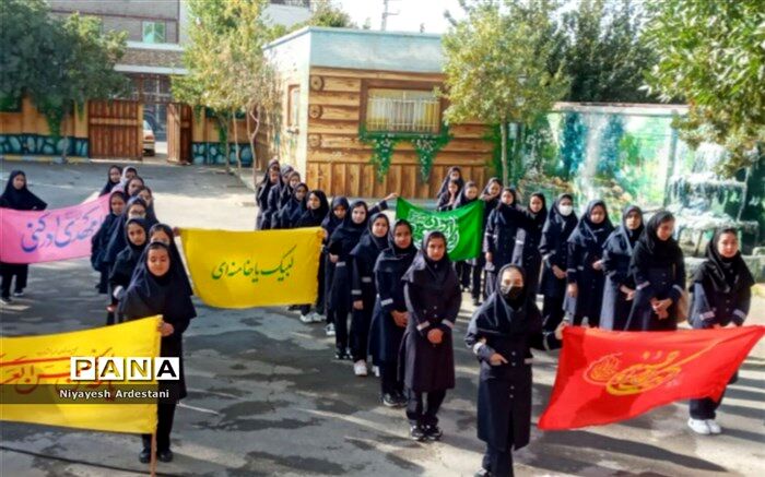 روایت دانش‌آموز خبرنگار پانا از آیین بازگشایی اول مهر‌ماه در جوادآباد /فیلم
