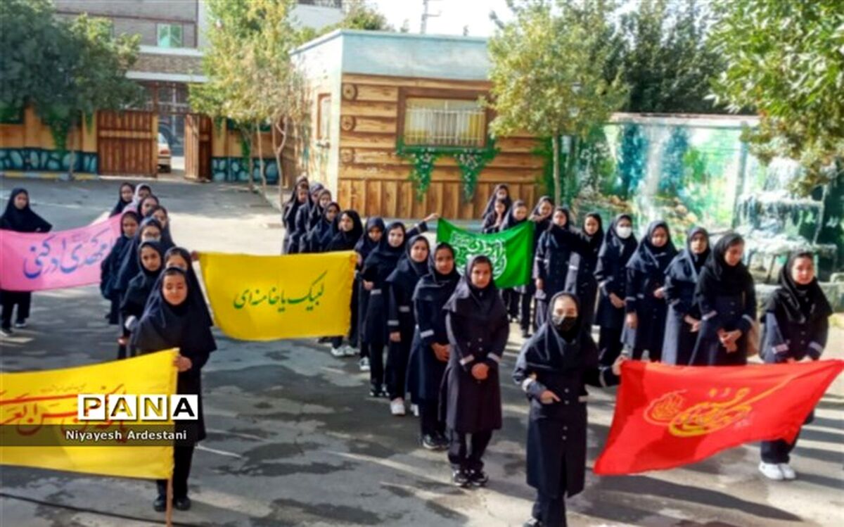روایت دانش‌آموز خبرنگار پانا از آیین بازگشایی اول مهر‌ماه در جوادآباد /فیلم