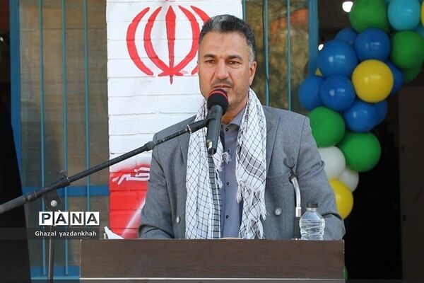 مراسم بازگشایی مدارس در منطقه تبادکان