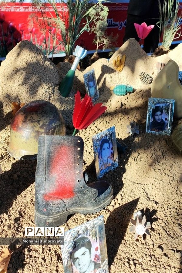 آیین نواختن زنگ مهر و مقاومت در شهرستان مانه و سملقان