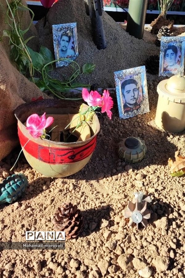 آیین نواختن زنگ مهر و مقاومت در شهرستان مانه و سملقان