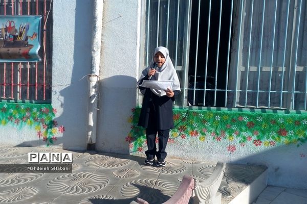 نواخته شدن زنگ مقاومت و ایثار و شروع بهار دانایی در مدرسه شهید نجفی فدافن کاشمر