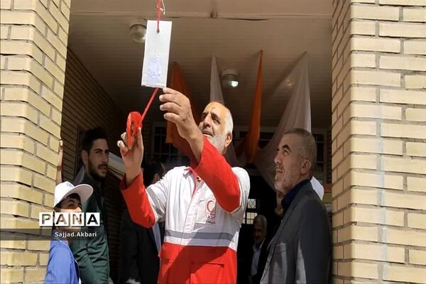 نواخته شدن زنگ  «مهر، ایثار و مقاومت» در شهر جعفریه قم