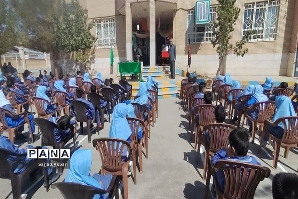 نواخته شدن زنگ  «مهر، ایثار و مقاومت» در شهر جعفریه قم