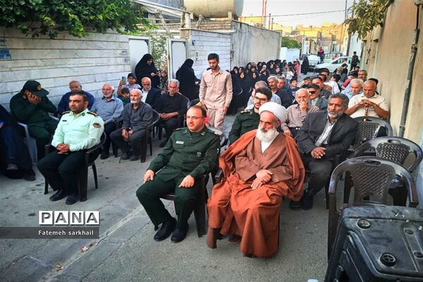 مراسم تجلیل از خانواده شهدا در شهرستان رباط‌کریم