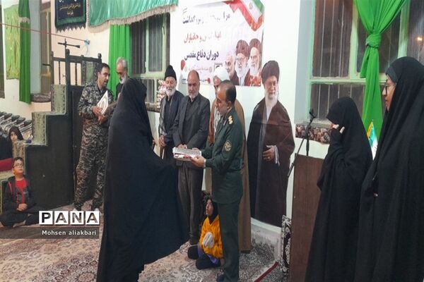 مراسم شب شهادت امام حسن عسکری (ع) و بزرگداشت هفته دفاع مقدس