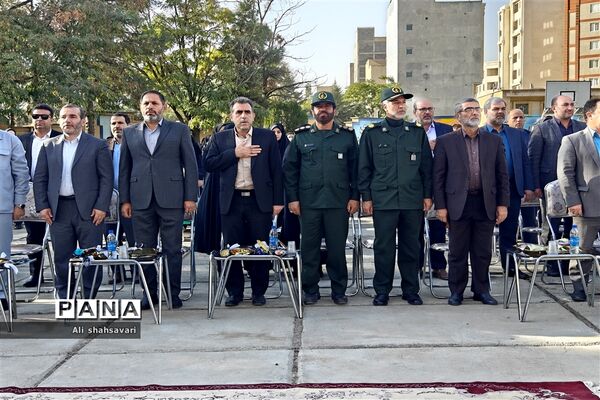 نواختن زنگ مهر، ایثار و مقاومت و آغاز سال تحصیلی جدید در کرمانشاه