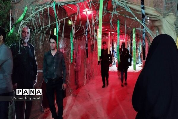 برگزاری یادواره شهدا در مدارس آباده