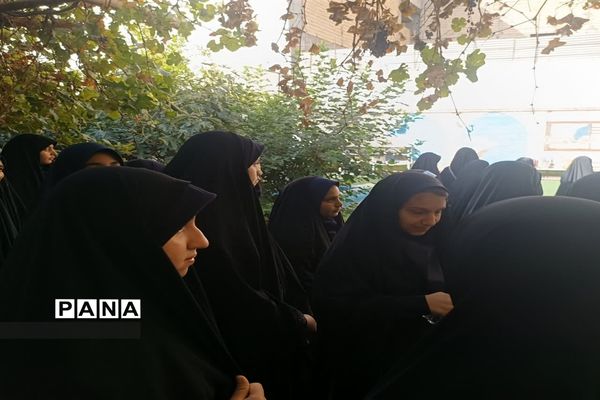 روز اول مهر در مدرسه قرآنی کوثر الجنه و گلستان گردی