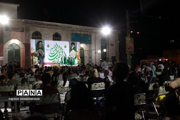 مراسم جشن تاج‌گذاری و آغاز امامت امام زمان(عج) در شهرستان بهارستان