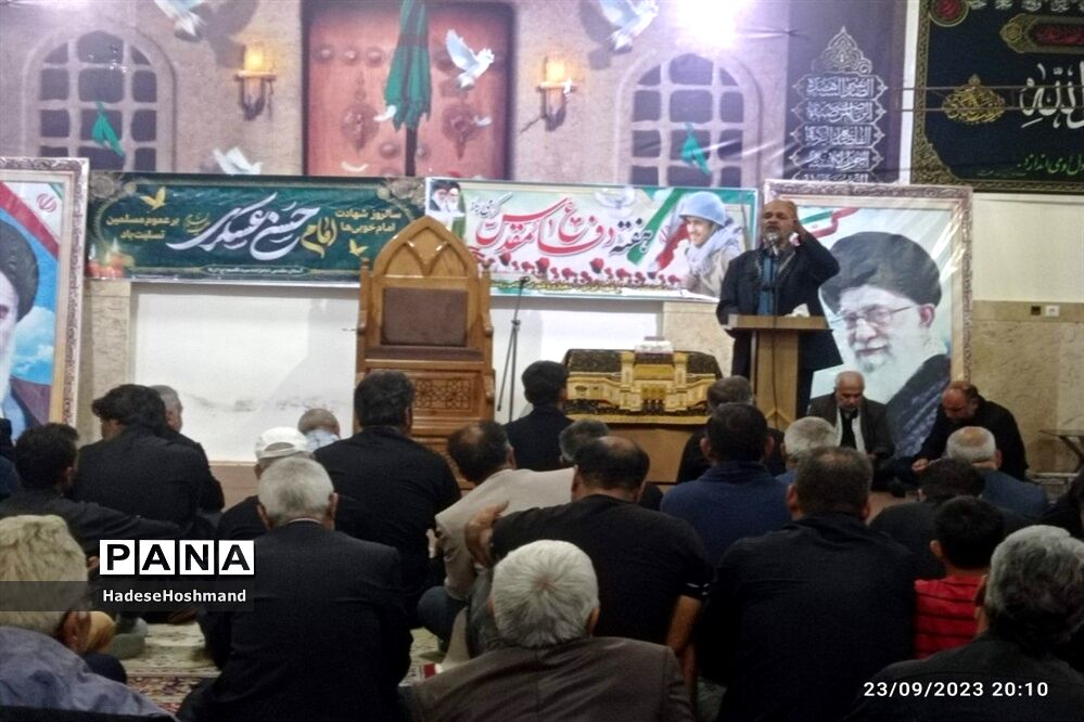 برگزاری مراسم شهادت امام حسن عسکری در خلیل‌آباد