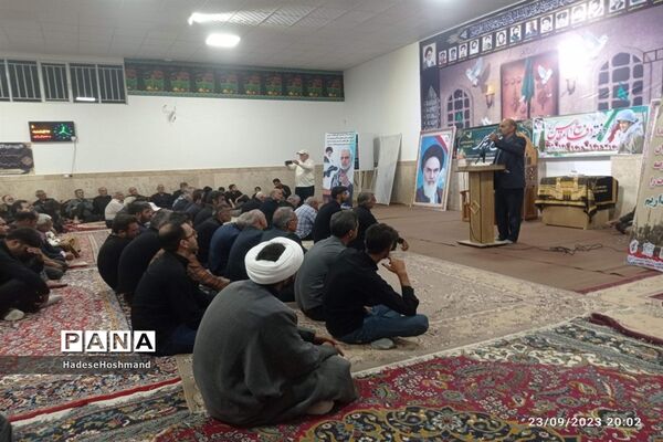 برگزاری مراسم شهادت امام حسن عسکری در خلیل‌آباد