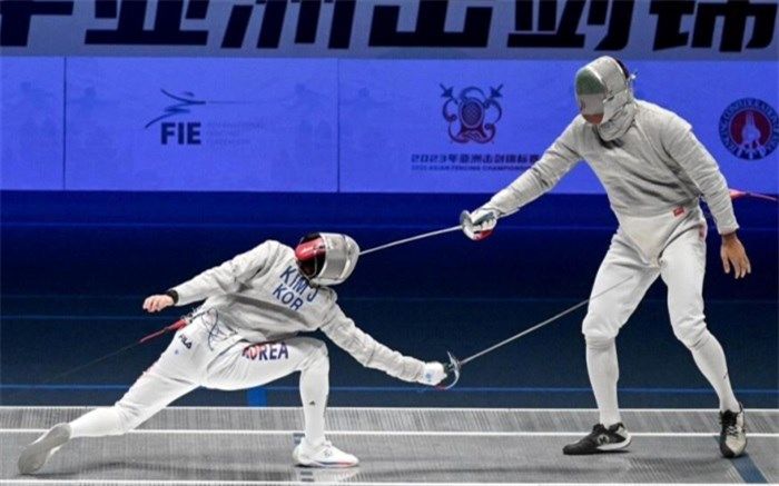 محمد رهبری با شمشیر برنز آسیا را شکار کرد