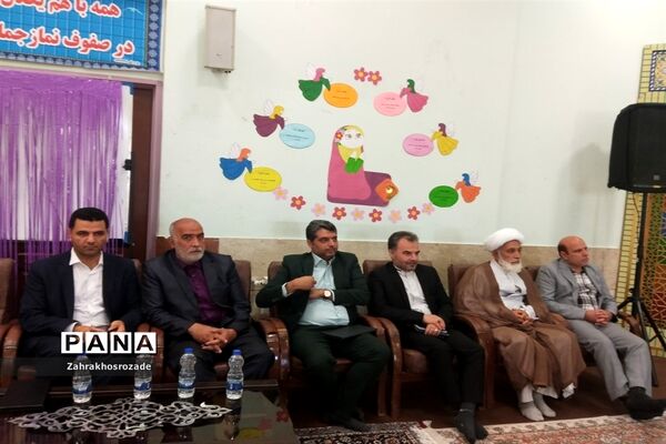 نواخته شدن زنگ نماز در دبستان طواف و معماریان ناحیه 2 شهرری
