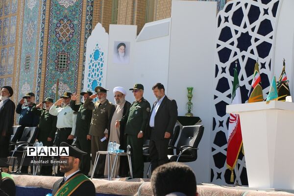 مراسم «عهد سربازی» نیروهای مسلح