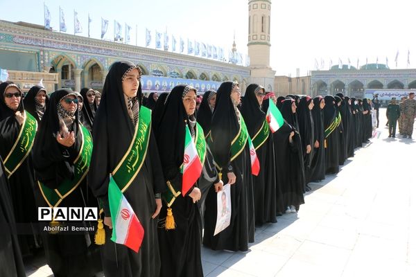 مراسم «عهد سربازی» نیروهای مسلح