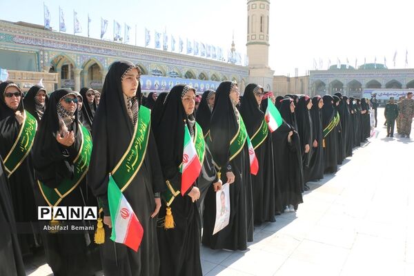 مراسم «عهد سربازی» نیروهای مسلح