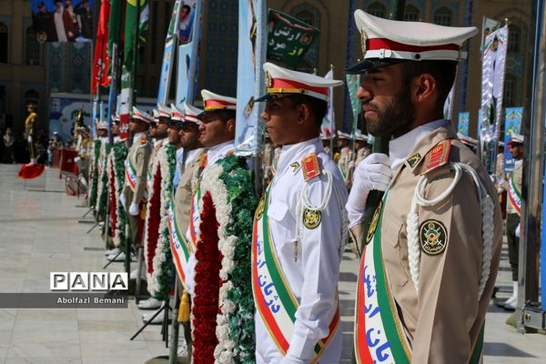 مراسم «عهد سربازی» نیروهای مسلح