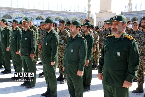 مراسم «عهد سربازی» نیروهای مسلح