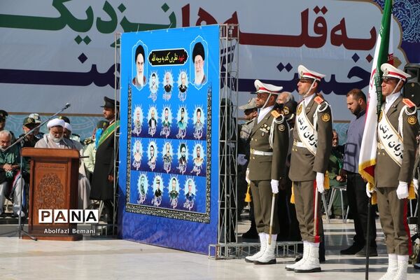 مراسم «عهد سربازی» نیروهای مسلح