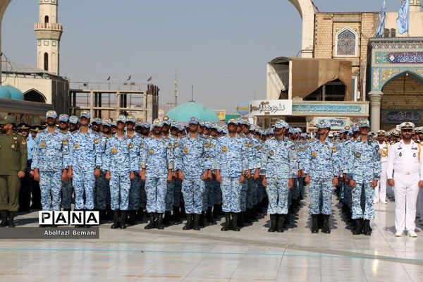 مراسم «عهد سربازی» نیروهای مسلح