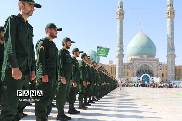 مراسم «عهد سربازی» نیروهای مسلح
